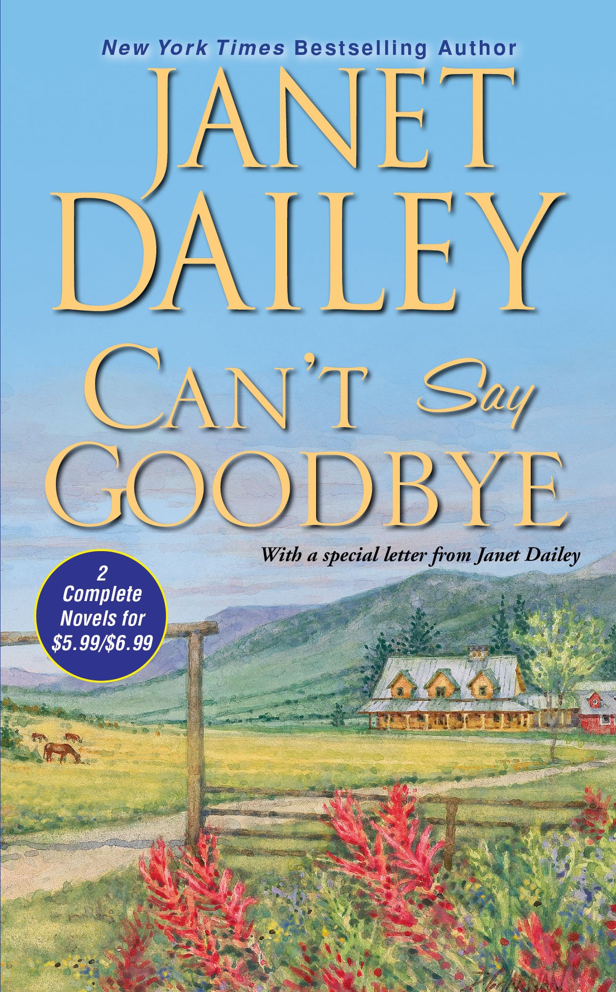 can't say goodbye, dailey, anthology, fiction, romance Dailey